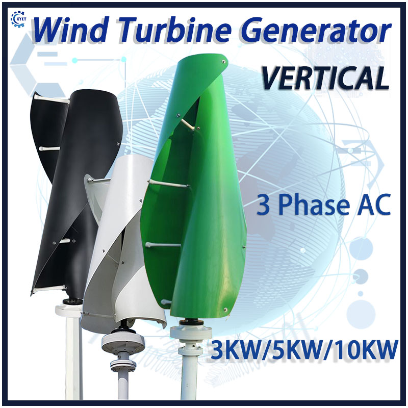 Renewable Energy Generation - Generador de Eje Vertical de 10KW