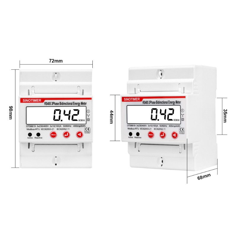 Medidor de energía bidireccion - Energy Meter Bidirectional reseña y precio