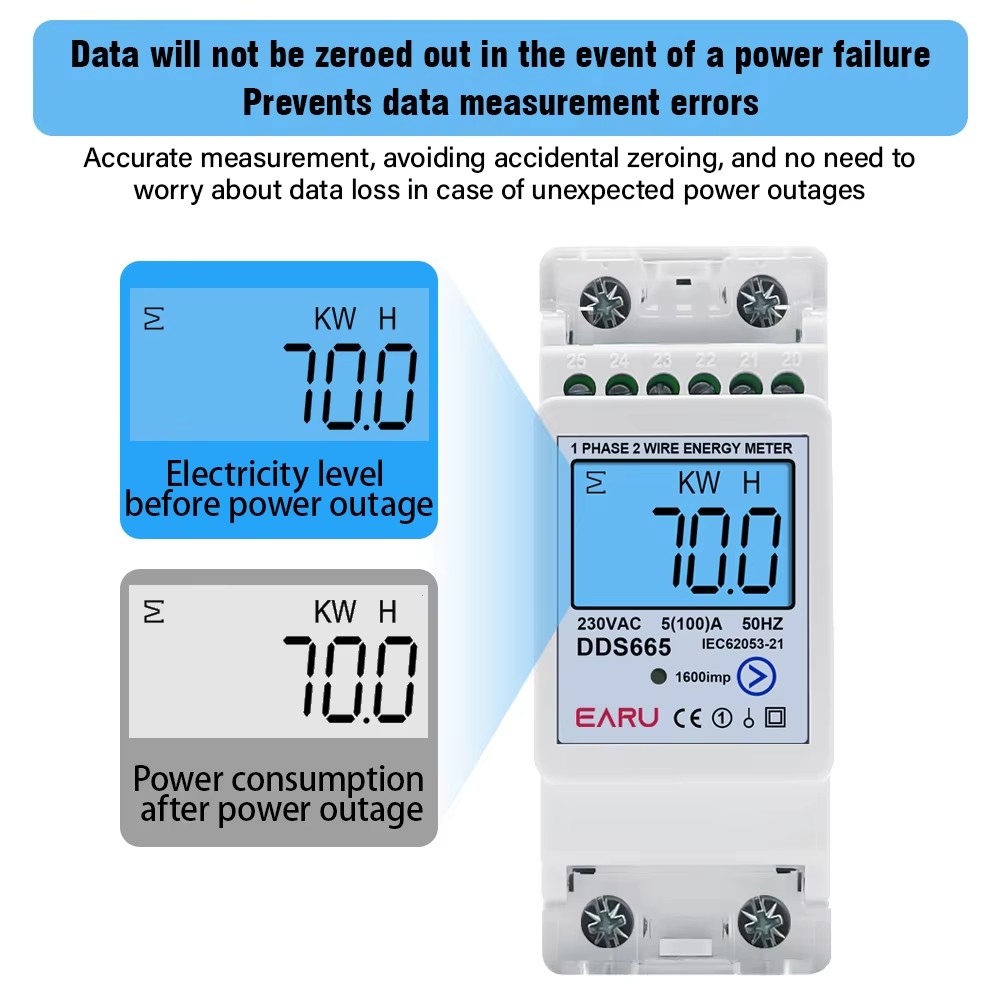 Medidor de Energía Bidireccion - Energy Meter Bidirectional reseña y precio