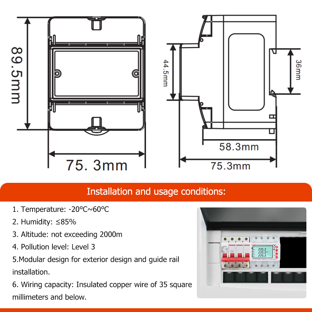 Medidor de Energía Inteligente - Energy Meter Bidirectional reseña y precio