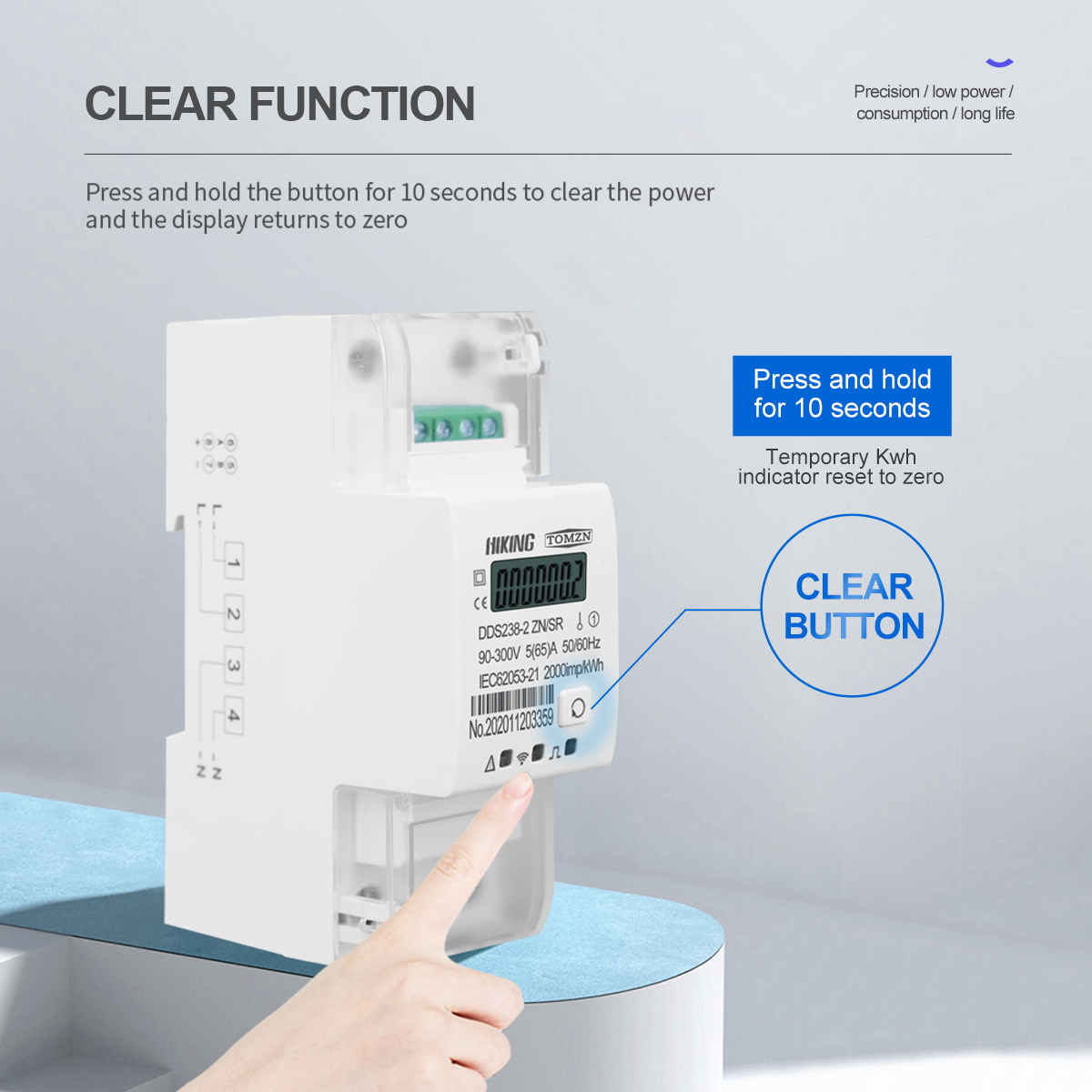 Medidor de Energía Monofásico  - Energy Meter Bidirectional reseña y precio