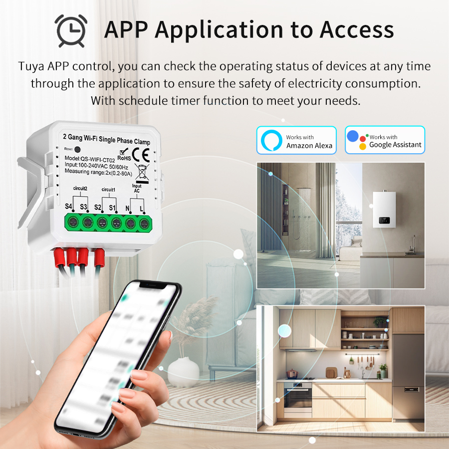 Tuya Wifi medidor de energía i - Energy Meter Bidirectional reseña y precio