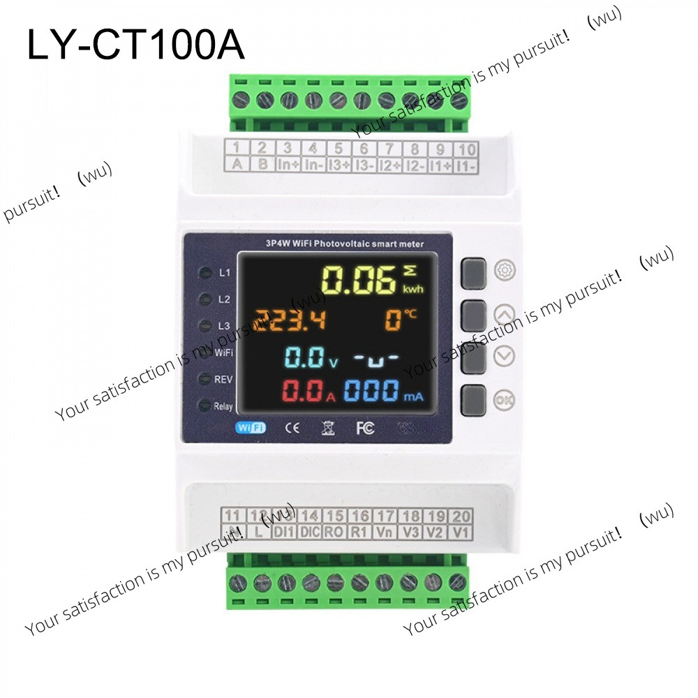 Medidor de Energía Trifásico 1 - Energy Meter Bidirectional reseña y precio